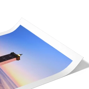 Papier d'art seul avec marge blanche